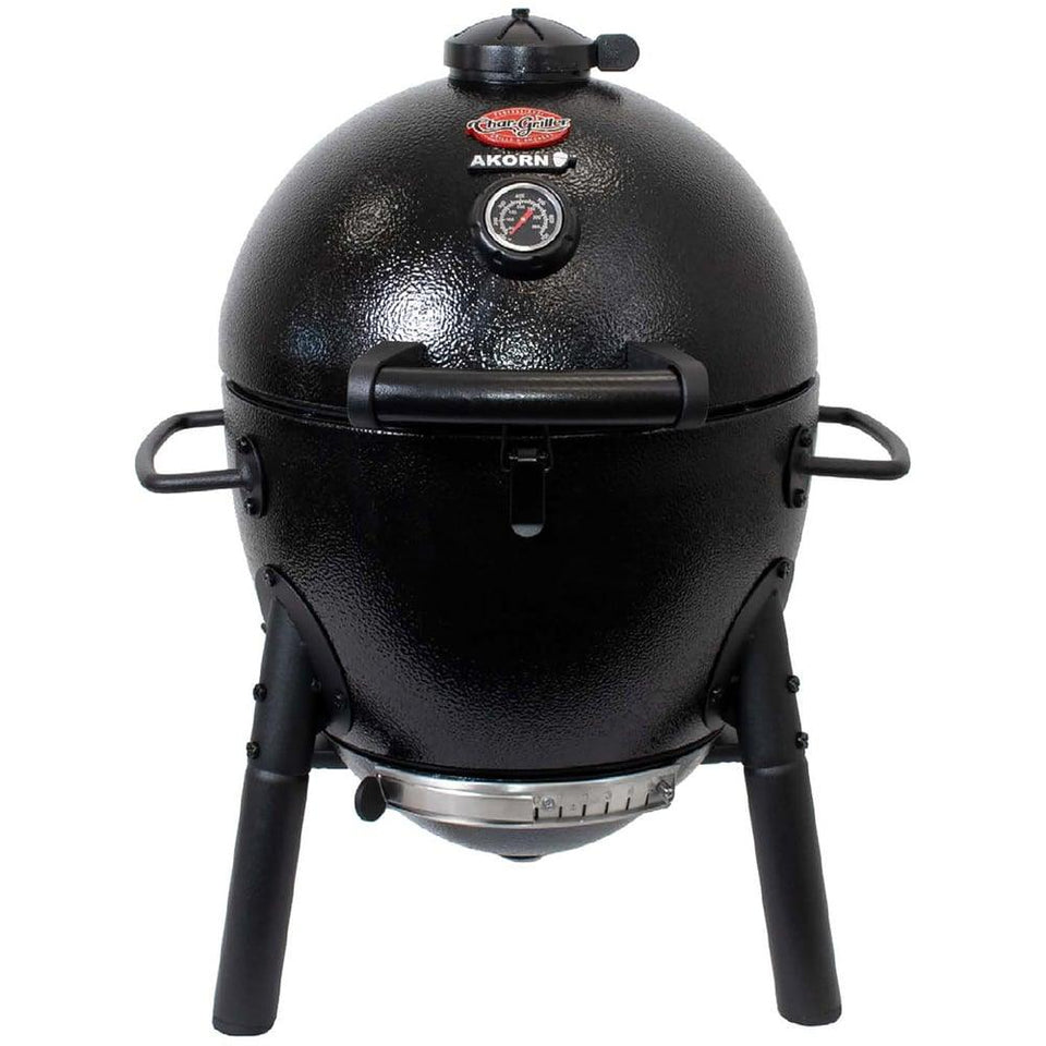 Char-Griller Black Akorn Junior Kamado Charcoal BBQ