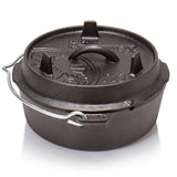 1.6L Cast Iron Dutch Oven Petromax FT3-T