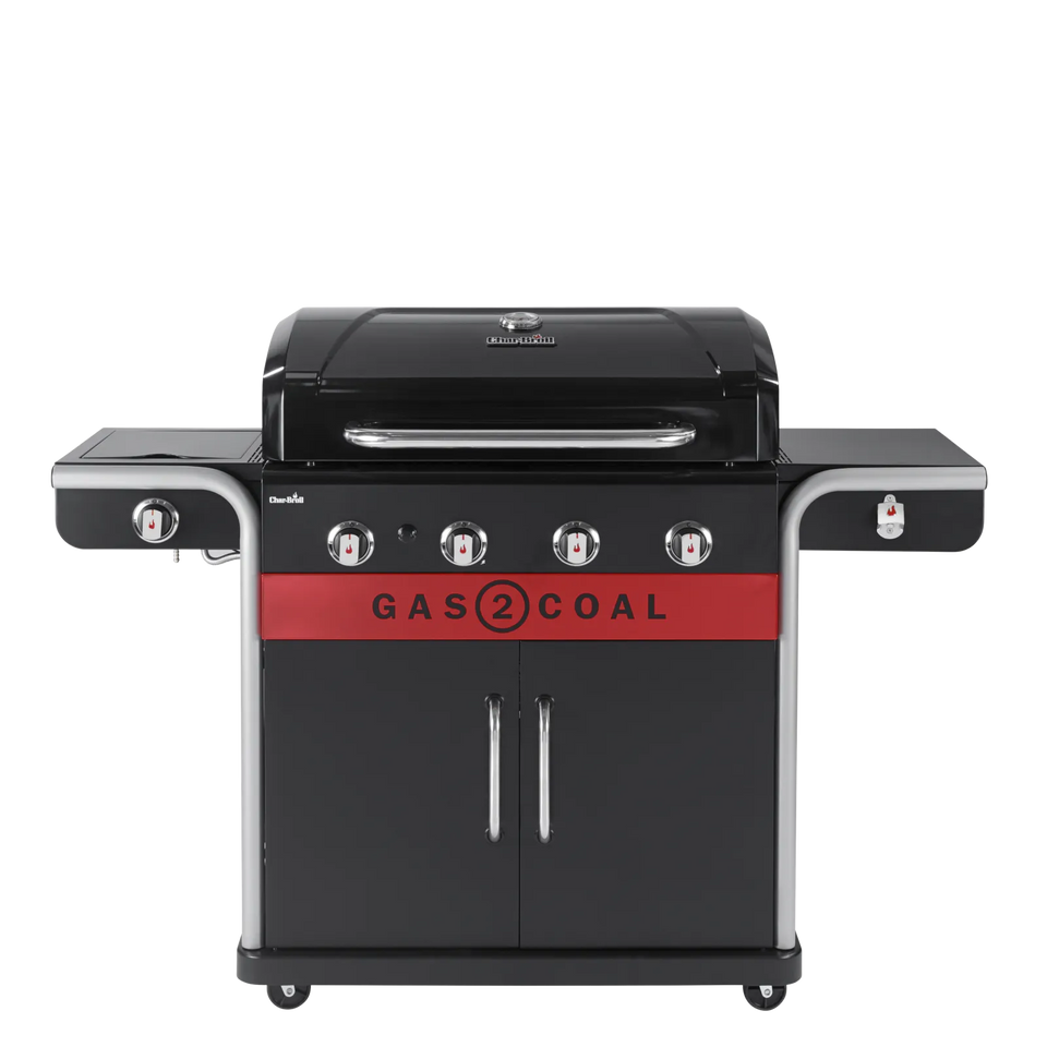 Char-Broil Gas2Coal 2.0 440 Euroflex 4 Burner Hybrid Gas BBQ (140926)