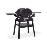 Weber Q2200N Gas BBQ with Compact Stand and Side Tables