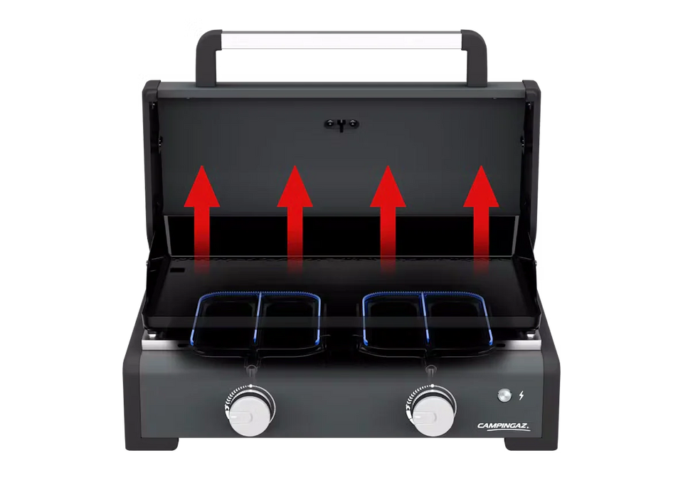 Campingaz Sigma 2 Gas Plancha Griddle with Hood